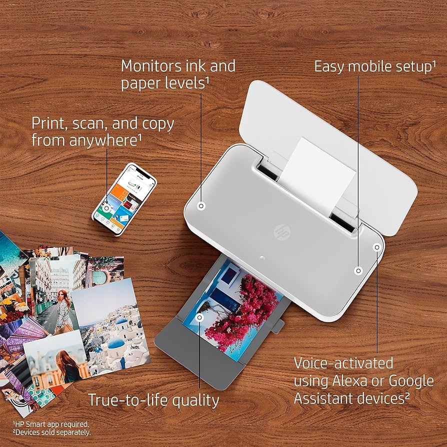 Amazon.com: HP Tango Smart Wireless Printer – Mobile Remote